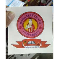 Multicolored 3 Inch Vinyl Adhesive Sticker