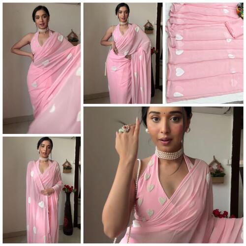 georgette saree