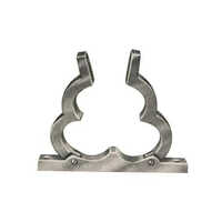Aluminum Trefoil Clamp - High Quality Aluminum, Irregular Shape, Silver Color | Suitable For Domestic, Commercial & Industrial Wiring Connections