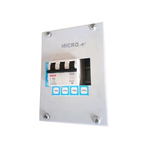 White Electric Control Switch