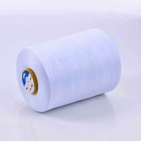 Sewing Thread 100% Spun Polyester Sewing Thread 10000Y White Sewing Thread