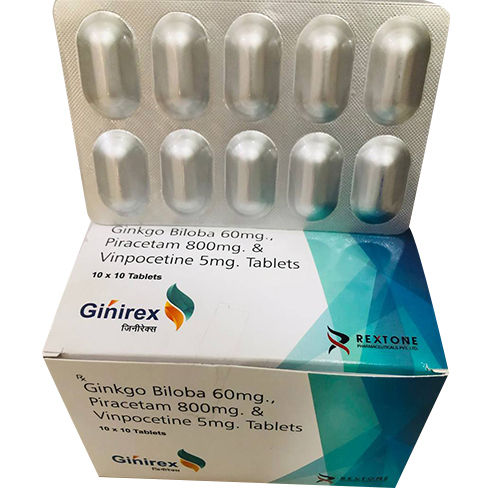 Piracetam Vinpocetine Tablets