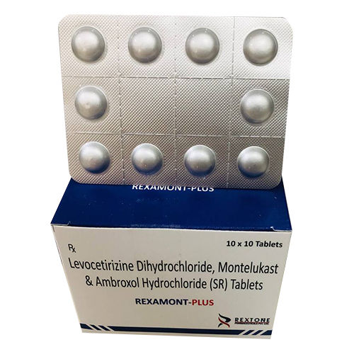 Levocetirizine Dihydrochloride Montelukast Ambroxol Hydrochloride (SR) Tablets (3)
