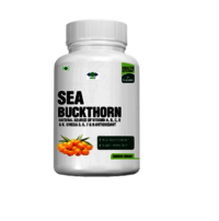 Sea Buckthorn Capsules - Antioxidant Herb Blend, 2 Capsules Twice Daily For Adults | Supports Anti-inflammatory, Neuroprotective & Dermatological Health