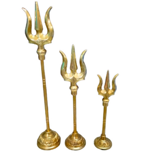 Brass Trishul