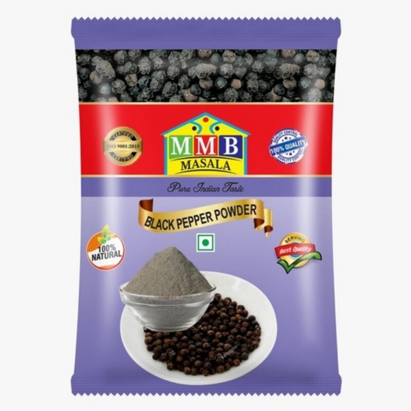 Natural Black Pepper Powder - First Class Grade, Raw Ingredients, Premium Pungent Flavor for Versatile Culinary Uses