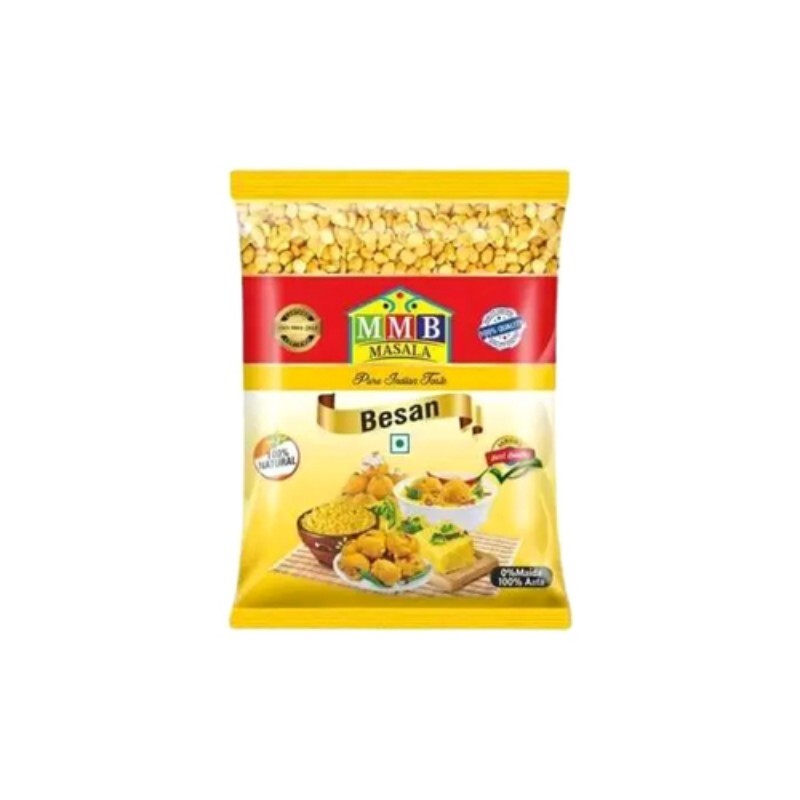 Light Yellow Besan - First Class Quality, Vacuum Pack, Gluten-Free Flour for Healthy Baking & Cooking