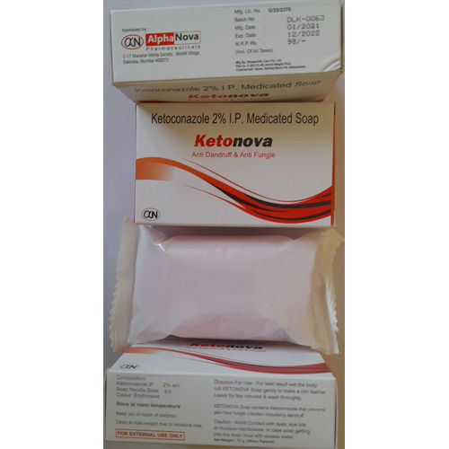 Ketonova Soap (Ketoconazole 2%) Age Group: Adults