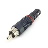 Rca Male Connector - Abs Material | Ideal For Projectors, Durable And Reliable Design