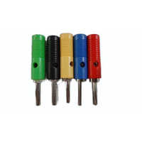 Banana Plug 4mm - Male Connector, Versatile Audio & Video Application, Any Color Options Available - Perfect For Diverse Connectivity Needs
