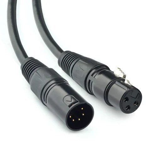 5 Pin XLR Male-Female Connector