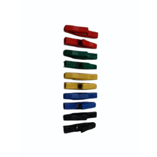 Multicolour Insulated Crocodile Clip