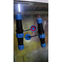 Waterproof Wire Connectors - Durable Plastic, Black/Blue Color | Ideal for Audio & Video Applications