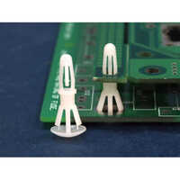 Pcb Mounting Spacer - Industrial Grade, White Finish | Durable Design For Reliable Performance
