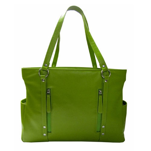 Lime Greem Ladies Leather Bag