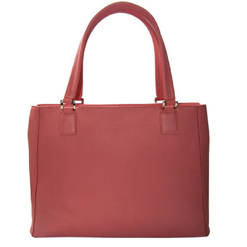 Baby Pink Leather Bag for Ladies