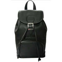 Black Leather Backpack Design: Modern
