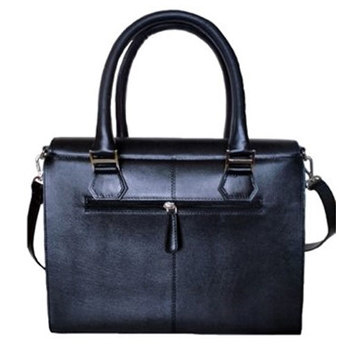 Black Regular Use Leather Bag