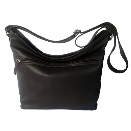 Dark Brown Genuine Leather Bag