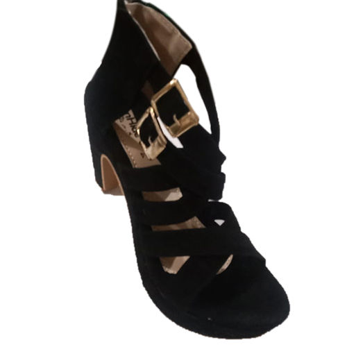 Valvet Heel Sandal