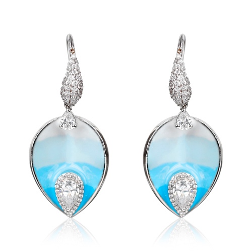 Diamond Radiant Blossoms Earring