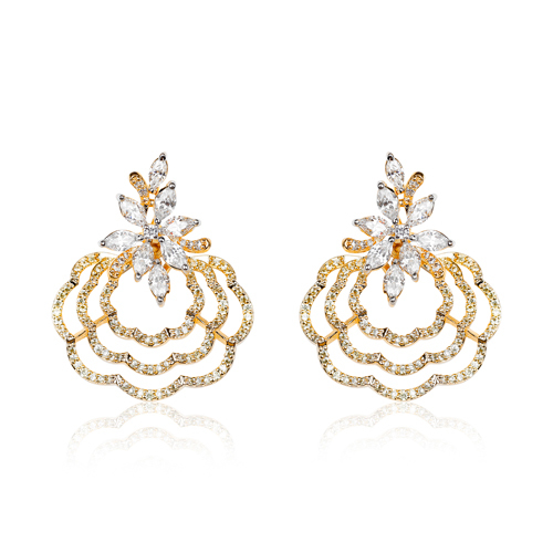 Diamond Divine Dangles Earring