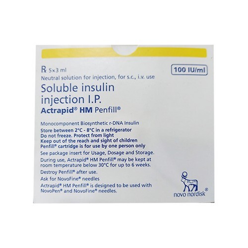 Actrapid HM 100IU / ml Penfill