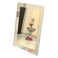 Glass Designer Mirror - Glass Thickness: Different Available Millimeter (mm)