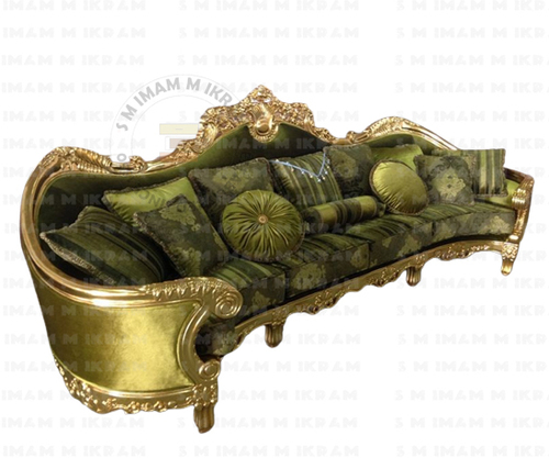 Pistal Green Royal Sofa