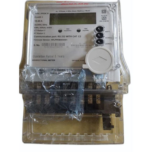 Hpl Solar 3 Phase Net Energy Meter