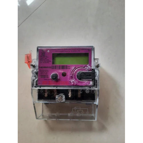 L N T Single Phase Electronic Energy Meter