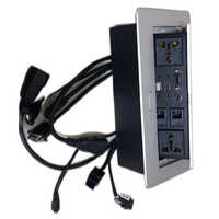 Pop Up Table Socket Box - Durable High-quality Material, Ip54 Protection, 50hz Frequency | Easy Access Power Solutions In Various Colors, Warranty Included