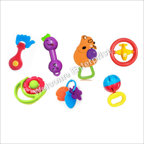 No-20353 Baby Rattles And Teethers 7 Pcs Set