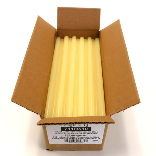 10 Mm Yellow Hot Melt Glue Sticks Grade: Industrial