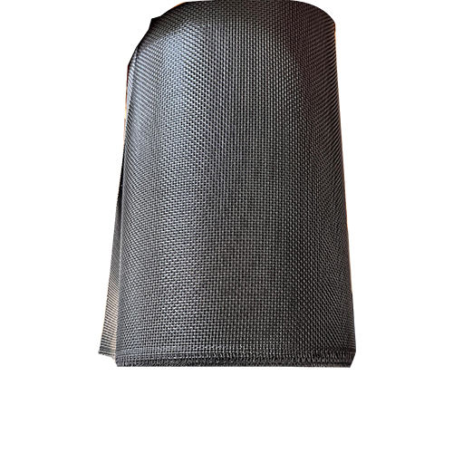 Silver Ss Black Coated Upvc Window Mesh