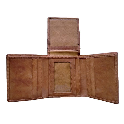 3 Fold Leather Wallet