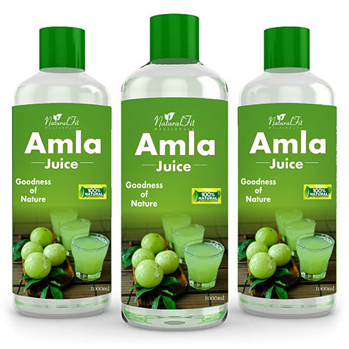 Amla Juice Packaging: Bottle