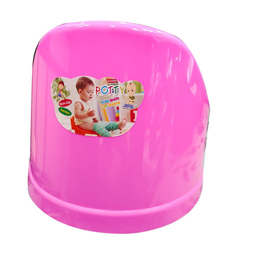 Plastic Pink Baby Potty Seat