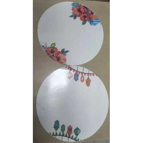 Multicolor 12 Inch Paper Plate