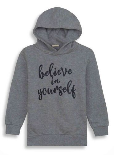 THE NEW GIRLS HOODED PULLOVER SWEATSHIRT