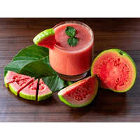 Red Frozen Guava Ginger Juice