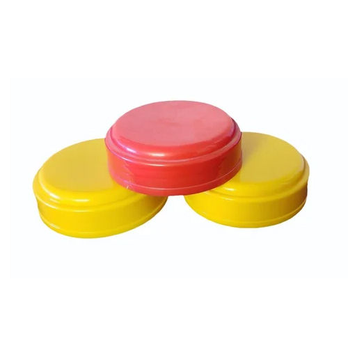 Yellow 96Mm Step Dom Jar Caps