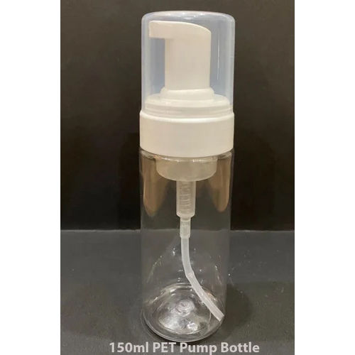 Transparent 150Ml Pet Pump Bottle