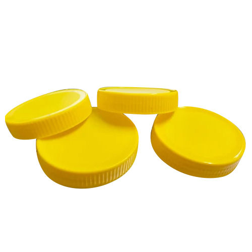 Yellow 73Mm Plastic Jar Cap