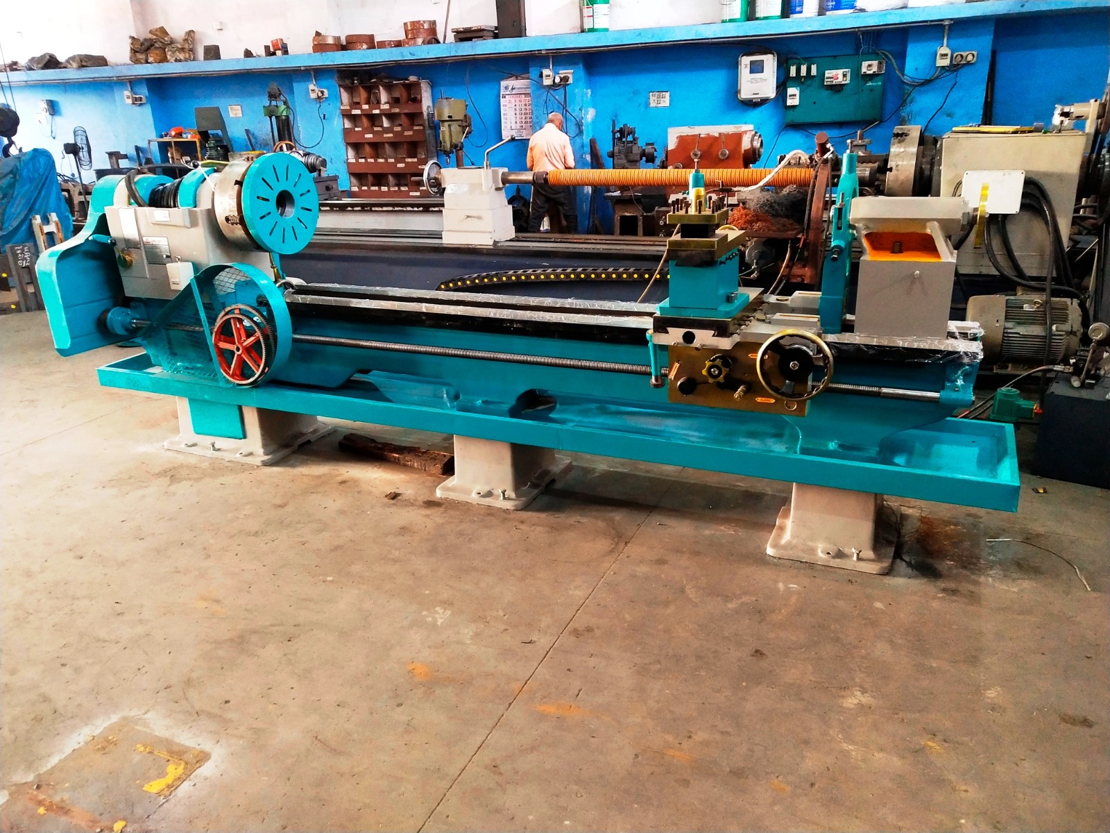 12 Feet Heavy Duty Lathe Machine