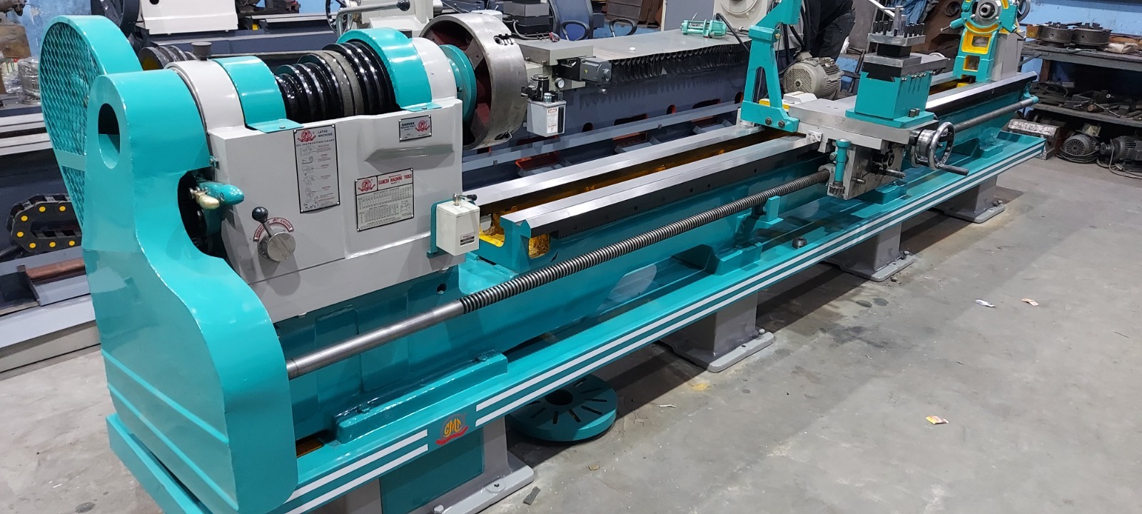 16 Feet Heavy Duty Lathe Machine