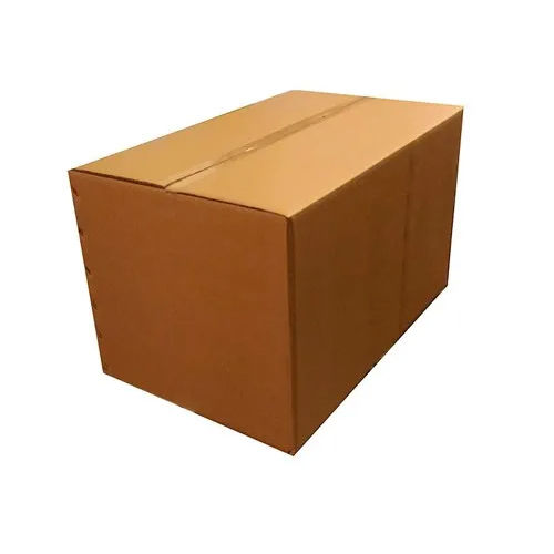 Glossy Lamination 3 Ply Plain Carton Box