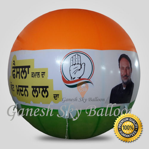 Sky Balloon Advertising for Political Promotion