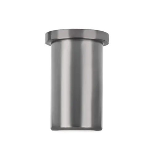 Carbon Crucible - Steel Alloy | Industrial & Commercial Use, Silver Finish, Working Temperature 0-1000°C
