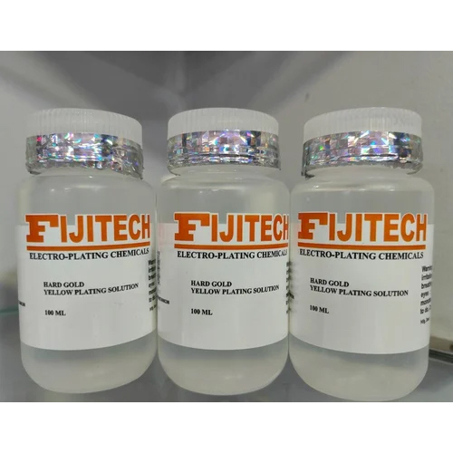 Fijitech Hard Gold Jewellery Plating Chemical Application: Industrial